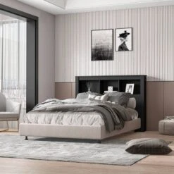 Madison Bookshelf Headboard - Polifurniture -Nexera Furniture Store GUEST 8f001dda 7bd9 44aa 9200 13603b5d0c60