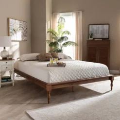 Romy Wood Bed Frame Ash Walnut - Baxton Studio 14 Romy Wood Bed Frame Ash Walnut - Baxton Studio -Nexera Furniture Store GUEST 905aa31e f037 4139 b316 f46c6818f006