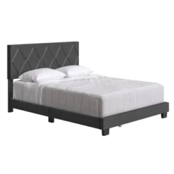 Darcy Diamond Stitched Upholstered Bed - Eco Dream -Nexera Furniture Store GUEST 9090691e 27c2 4042 84f3 2961d03c8033