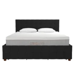 Elizabeth Velvet Upholstered Bed With Storage - CosmoLiving By Cosmopolitan -Nexera Furniture Store GUEST 92c92f9f 8b67 46e8 93dd 197a06f4bd59