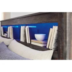 Queen/Full Drystan Bookcase Headboard - Signature Design By Ashley -Nexera Furniture Store GUEST 9359cc83 cbf1 4fe9 a792 46fd0b11fe44