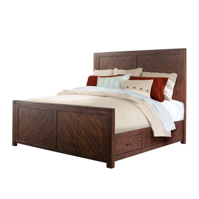 Dex Platform Storage Bed Walnut Brown - Picket House Furnishings 9 Dex Platform Storage Bed Walnut Brown - Picket House Furnishings - Image 7