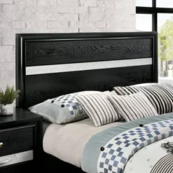 2pc Queen Whether By Bed With Nightstand Black - MiBasics -Nexera Furniture Store GUEST 93b7dcb6 1f0a 4db2 87b2 4fa9c847618c