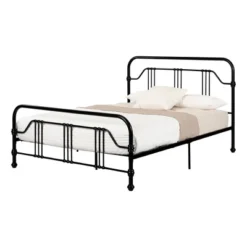 Queen Balka Platform Metal Bed Black - South Shore 21 Queen Balka Platform Metal Bed Black - South Shore -Nexera Furniture Store GUEST 93ebe881 14c0 42a0 9ad9 2818af9aa41b