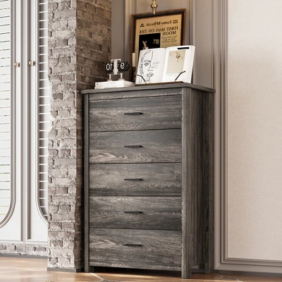 4-Piece Bedroom Set, Wooden Queen Bed Frame With Storage Headboard, Charging Station, Nightstands & Dresser - ModernLuxe 4 4-Piece Bedroom Set, Wooden Queen Bed Frame With Storage Headboard, Charging Station, Nightstands & Dresser - ModernLuxe - Image 2