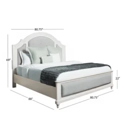 5pc Cristina Bedroom Set White - Abbyson Living -Nexera Furniture Store GUEST 957378a5 0c61 4408 90ee 178894364327