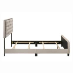 Phebe Button Tufted Upholstered Bed - HOMES: Inside + Out -Nexera Furniture Store GUEST 961dacd3 9d07 49f3 9177 02cf7b0f0927