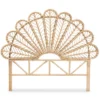 Queen Variel Rattan Headboard Walnut Brown - Bali & Pari: Bohemian Style, No Assembly, Spot Clean -Nexera Furniture Store GUEST 96a7a7db 951b 46e0 80b8 f1b7f1b1a17f