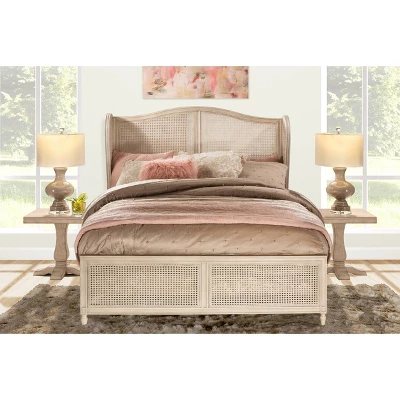 Sausalito Bed Set With Side Rail Included White - Hillsdale Furniture 9 Sausalito Bed Set With Side Rail Included White - Hillsdale Furniture - Image 7