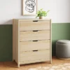 Scandi 4 Drawer Dresser Natural - Room Essentials™ -Nexera Furniture Store GUEST 9aedb6fa 86e2 4f5c 83a6 4a582beb1dff