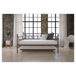 Milan Metal Daybed And Trundle - Room & Joy -Nexera Furniture Store GUEST 9c5684e1 5cad 4f59 b8af 21735374accc