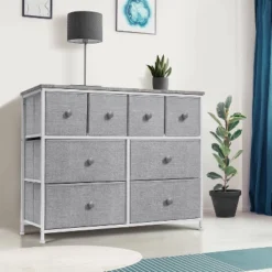 Sorbus Drawer Fabric Dresser For Bedroom Home And Office Gray -Nexera Furniture Store GUEST 9d7be025 754f 40a7 9b8e a6e679bf87da