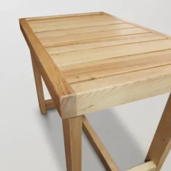 18"H Solid White Oak Mini Bench - Flora Home -Nexera Furniture Store GUEST 9d8875e2 69aa 43e5 af3e 8247604902e2