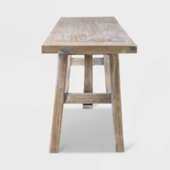 Jerome Rubberwood Bench Brown - East At Main -Nexera Furniture Store GUEST 9ddd2ccf 1177 47ab a136 ec1d51fa0624