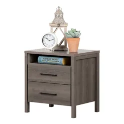 Gravity 2 Drawer Nightstand - South Shore -Nexera Furniture Store GUEST 9f5d326e 92b2 4976 81b9 b17b16e7de4e