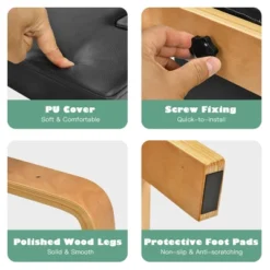 Costway Yoga Headstand Bench For Workout Relieve Fatigue Body Building Black -Nexera Furniture Store GUEST a1fbf02e c057 43c6 8483 33d521be8956