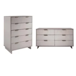 Manhattan Comfort 2pc Granville Chest And Double Dresser Bedroom Set 40 Manhattan Comfort 2pc Granville Chest And Double Dresser Bedroom Set -Nexera Furniture Store GUEST a32352e2 1270 4c25 b1c5 493d1af0c0a2