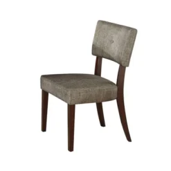 Se Of 2 20" Drake Dining Chairs Gray Fabric/Espresso - Acme Furniture -Nexera Furniture Store GUEST a3488812 17cf 4136 b8e4 9000d4daf489