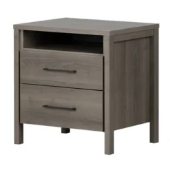 Gravity 2 Drawer Nightstand - South Shore -Nexera Furniture Store GUEST a3fa9ee7 8eb9 43a1 9db4 77ecbd8d04c8
