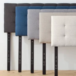 Kaylee Adjustable Upholstered Headboard With Square Tufting - Brookside Home -Nexera Furniture Store GUEST a5c46c07 fa64 410e 8197 637843315227