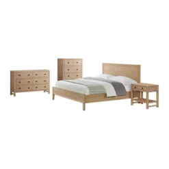 4pc Arden Wood Bedroom Set With 2 Drawer Nightstand With Open Shelf Light Driftwood - Alaterre Furniture 36 4pc Arden Wood Bedroom Set With 2 Drawer Nightstand With Open Shelf Light Driftwood - Alaterre Furniture -Nexera Furniture Store GUEST a8ad76f1 c0ea 4e6b be33 d1f75f995487