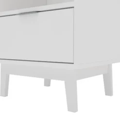 Polifurniture 4pc Full Victoria Bedroom Set White: Modern Style, Includes Frame & 2 Nightstands -Nexera Furniture Store GUEST a9844202 16c7 4b34 972d 956b3be783df