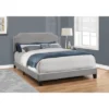 Queen Size Bed Linen With Chrome Trim Gray - EveryRoom -Nexera Furniture Store GUEST aa45553a 2226 424c 81f5 4733804841ec