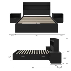 Nexera 4pc Full Hunter Bedroom Set -Nexera Furniture Store GUEST ab066d7d 738d 4e94 803e e5365e5a246d