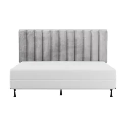 King Crestone Upholstered Headboard With Frame Gray - Hillsdale Furniture 14 King Crestone Upholstered Headboard With Frame Gray - Hillsdale Furniture -Nexera Furniture Store GUEST ad6f95aa c661 4097 bd60 3ebcde9239ca