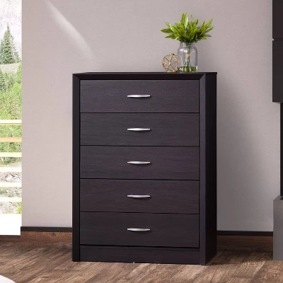 Tall Newport 5 Drawer Dresser - CorLiving 10 Tall Newport 5 Drawer Dresser - CorLiving - Image 8