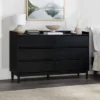 Mid-Century Modern Solid Wood 6 Drawer Double Dresser - Saracina Home -Nexera Furniture Store GUEST b011dc46 dec9 4b6d b0d9 f3d33b96dc2a