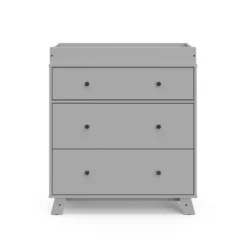 Storkcraft Beckett 3 Drawer Dresser With Changing Topper - Pebble Gray 12 Storkcraft Beckett 3 Drawer Dresser With Changing Topper - Pebble Gray -Nexera Furniture Store GUEST b19a1e83 2136 4ce1 8b39 c17d1db8f169