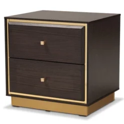 Cormac Wood And Metal 2 Drawer Nightstand - Baxton Studio 19 Cormac Wood And Metal 2 Drawer Nightstand - Baxton Studio -Nexera Furniture Store GUEST b2c608a8 d9fc 40b8 b4c6 0872e510b206