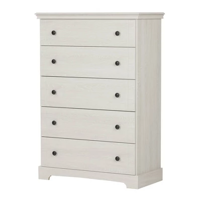 Avilla 5 Drawer Vertical Dresser - South Shore 10 Avilla 5 Drawer Vertical Dresser - South Shore - Image 8