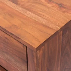 Wooden Dresser Or Display Unit With Metal Base Brown And Black - The Urban Port -Nexera Furniture Store GUEST b460e8d1 fd7d 4844 b663 809d4daf8b74