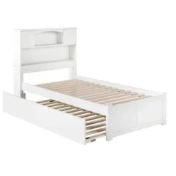 Newport Bed With Twin Urban Trundle Bed Flat Panel Footboard - AFI -Nexera Furniture Store GUEST b5aa3a3b c578 4495 855a 329a12f5ac03