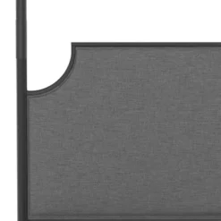 Mcarthur Metal And Upholstered Canopy Bed Matte Black/Gray Fabric - Hillsdale Furniture -Nexera Furniture Store GUEST b5e0154b 9286 4d82 ae83 64f1d298ff5e