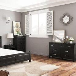 7-Drawer Modern Dresser With Metal Handles, Wooden Chest Of Drawers Organizer For Bedroom And Living Room Storage 13 7-Drawer Modern Dresser With Metal Handles, Wooden Chest Of Drawers Organizer For Bedroom And Living Room Storage -Nexera Furniture Store GUEST b60667ad afb5 4341 9510 4e946748441c