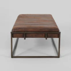 Magdalene Modern Fabric Ottoman Bench Brown - Christopher Knight Home -Nexera Furniture Store GUEST b72c9194 cefd 4787 9edb a04e9b8a573f