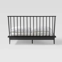 Boho Solid Wood Spindle Platform Bed - Saracina Home -Nexera Furniture Store GUEST b8d271bd 790c 4a0d a2b2 01db1fc34a9d