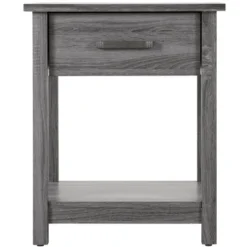 Passion Furniture Salem 1-Drawer Nightstand (24 In. H X 19 In. W X 20 In. D) -Nexera Furniture Store GUEST b8ec6a52 3e3d 48b1 9330 323fd14c7373