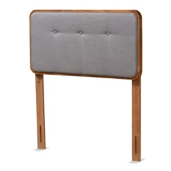 Twin Palina Upholstered And Wood Headboard - Baxton Studio -Nexera Furniture Store GUEST bad66e9e 12a8 4257 92de 813efbb0a972
