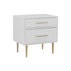 Gloria 2 Drawer Nightstand - Linon 41 Gloria 2 Drawer Nightstand - Linon -Nexera Furniture Store GUEST bc31141e ab42 4dea 88ad d0dc455c3da2