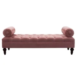 Jennifer Taylor Home Lewis Bolster Arm Entryway Bench -Nexera Furniture Store GUEST bca2cd45 641c 4fff 801c a8b8edf71c62