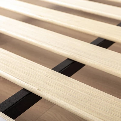 Suzanne Platform Bed With Headboard Black - Zinus 6 Suzanne Platform Bed With Headboard Black - Zinus - Image 4