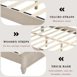 GDFStudio Elton 3 Piece Fluted Wood Bedroom Furniture Sets -Nexera Furniture Store GUEST be4db8cf fab3 4f5a aade 4067eca3b797