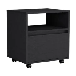 Grungis Modern Wood Nightstands With 1 Drawer,Bedside Table With Wheels& Open Shelf,Mobile Night Stand For Bedroom,Living Room 11 Grungis Modern Wood Nightstands With 1 Drawer,Bedside Table With Wheels& Open Shelf,Mobile Night Stand For Bedroom,Living Room -Nexera Furniture Store GUEST bebd75cb 4621 4800 ad24 e43b9369d048
