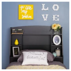 Twin Astrid Headboard With Bookcase - Prepac -Nexera Furniture Store GUEST bf203855 50af 4552 bad8 3f7e74f7b61d