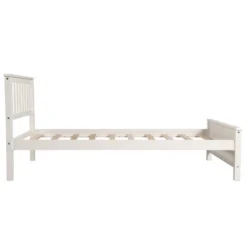 Twin Size Wood Platform Bed With Headboard, Footboard And Wood Slat Support-ModernLuxe 11 Twin Size Wood Platform Bed With Headboard, Footboard And Wood Slat Support-ModernLuxe -Nexera Furniture Store GUEST bf6b0bc7 2e8e 40b5 bb21 55aac44fa062