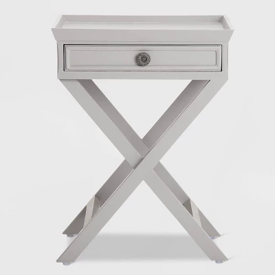 Ashby Nightstand With Drawer Gray - Finch 8 Ashby Nightstand With Drawer Gray - Finch - Image 6